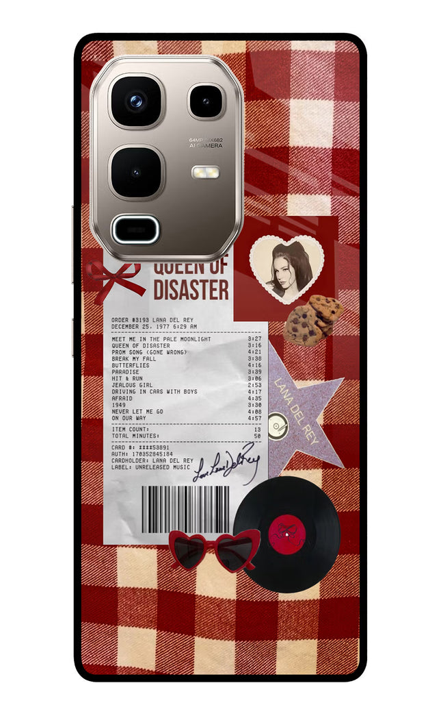 Queen of Disaster Infinix Note 50s 5G Plus Metal Case Back Cover by Casekaro