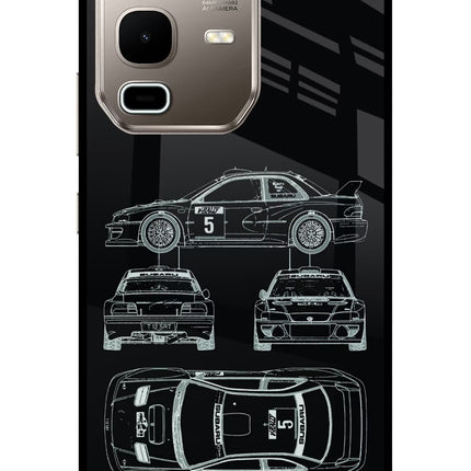 WRC'99 Infinix Note 50s 5G Plus Metal Case Back Cover by Casekaro