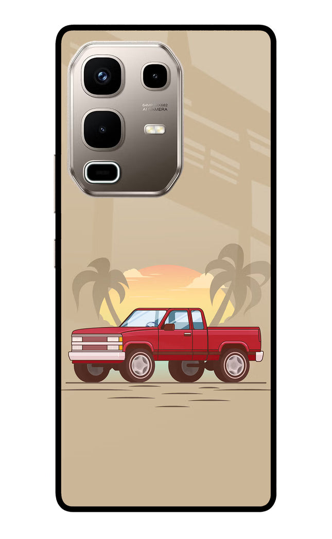 Desert Classic Drive Infinix Note 50s 5G Plus Metal Case Back Cover by Casekaro