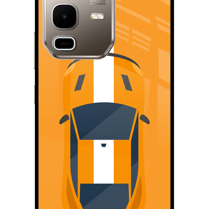 Highway Pursuit Infinix Note 50s 5G Plus Metal Case Back Cover by Casekaro