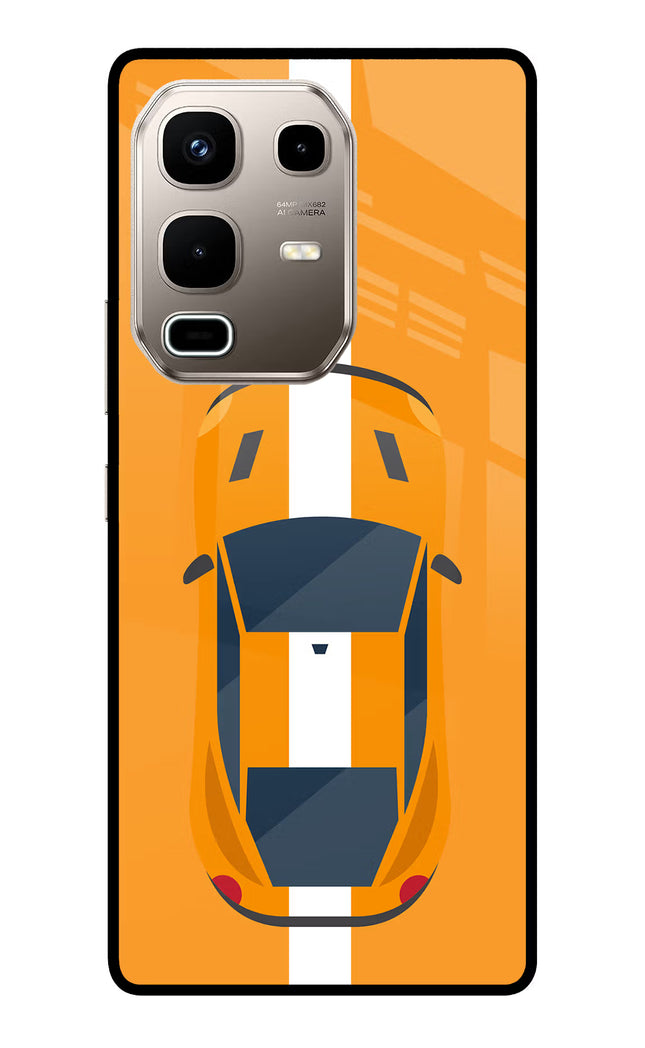 Highway Pursuit Infinix Note 50s 5G Plus Metal Case Back Cover by Casekaro