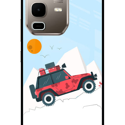 Mountain Trail Beast Infinix Note 50s 5G Plus Metal Case Back Cover by Casekaro