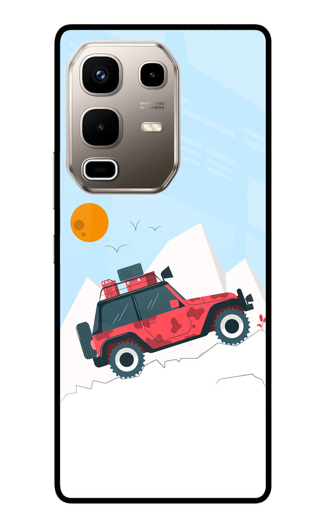 Mountain Trail Beast Infinix Note 50s 5G Plus Metal Case Back Cover by Casekaro