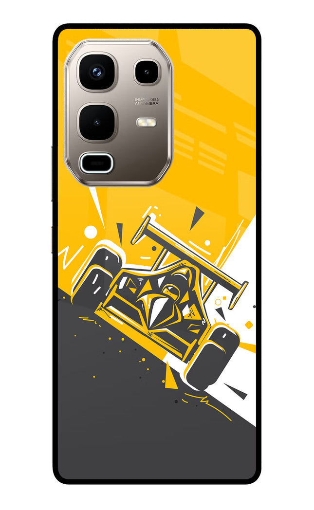 Track King Infinix Note 50s 5G Plus Metal Case Back Cover by Casekaro
