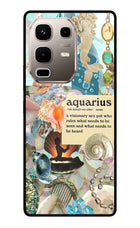 Aquarius Zodiac Infinix Note 50s 5G Plus Metal Case Back Cover by Casekaro