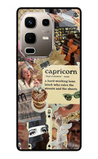 Capricorn Zodiac Infinix Note 50s 5G Plus Metal Case Back Cover by Casekaro