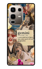 Gemini Zodiac Infinix Note 50s 5G Plus Metal Case Back Cover by Casekaro