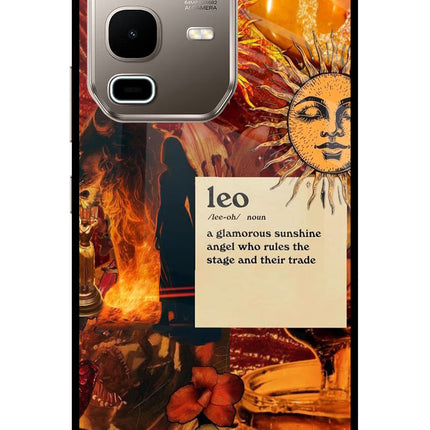 Leo Zodiac Infinix Note 50s 5G Plus Metal Case Back Cover by Casekaro