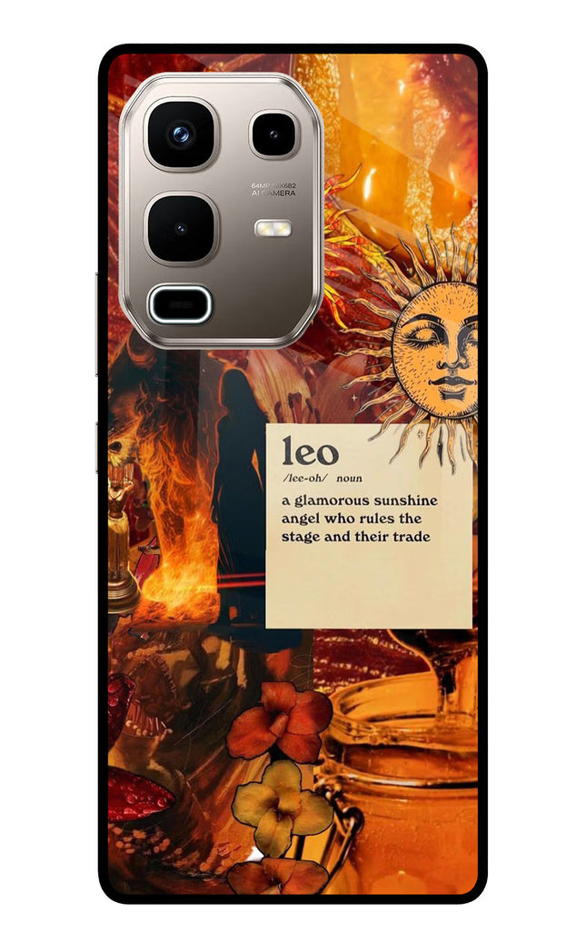 Leo Zodiac Infinix Note 50s 5G Plus Metal Case Back Cover by Casekaro