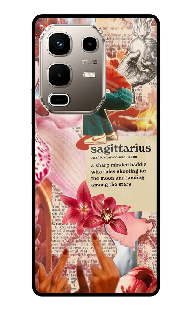 Sagittarius Zodiac Infinix Note 50s 5G Plus Metal Case Back Cover by Casekaro