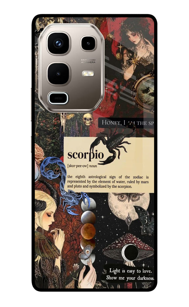 Scorpio Zodiac Infinix Note 50s 5G Plus Metal Case Back Cover by Casekaro