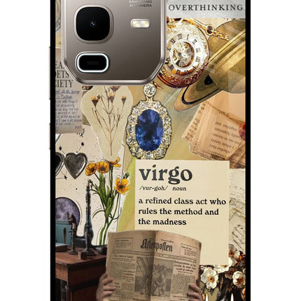 Virgo Zodiac Infinix Note 50s 5G Plus Metal Case Back Cover by Casekaro