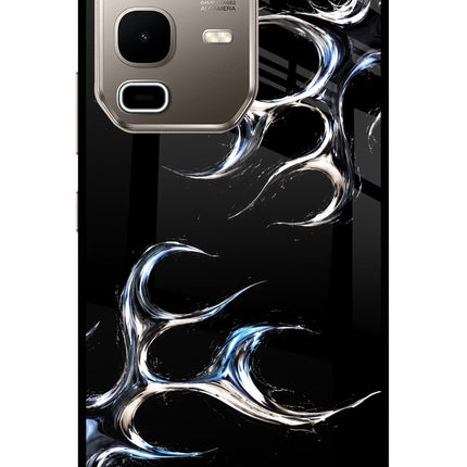 Chrome Tribal Infinix Note 50s 5G Plus Metal Case Back Cover by Casekaro