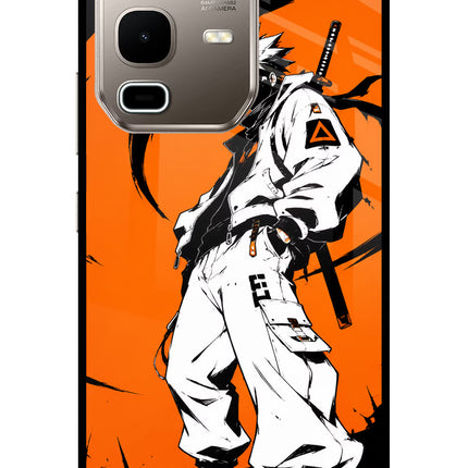 Street Samurai Infinix Note 50s 5G Plus Metal Case Back Cover by Casekaro