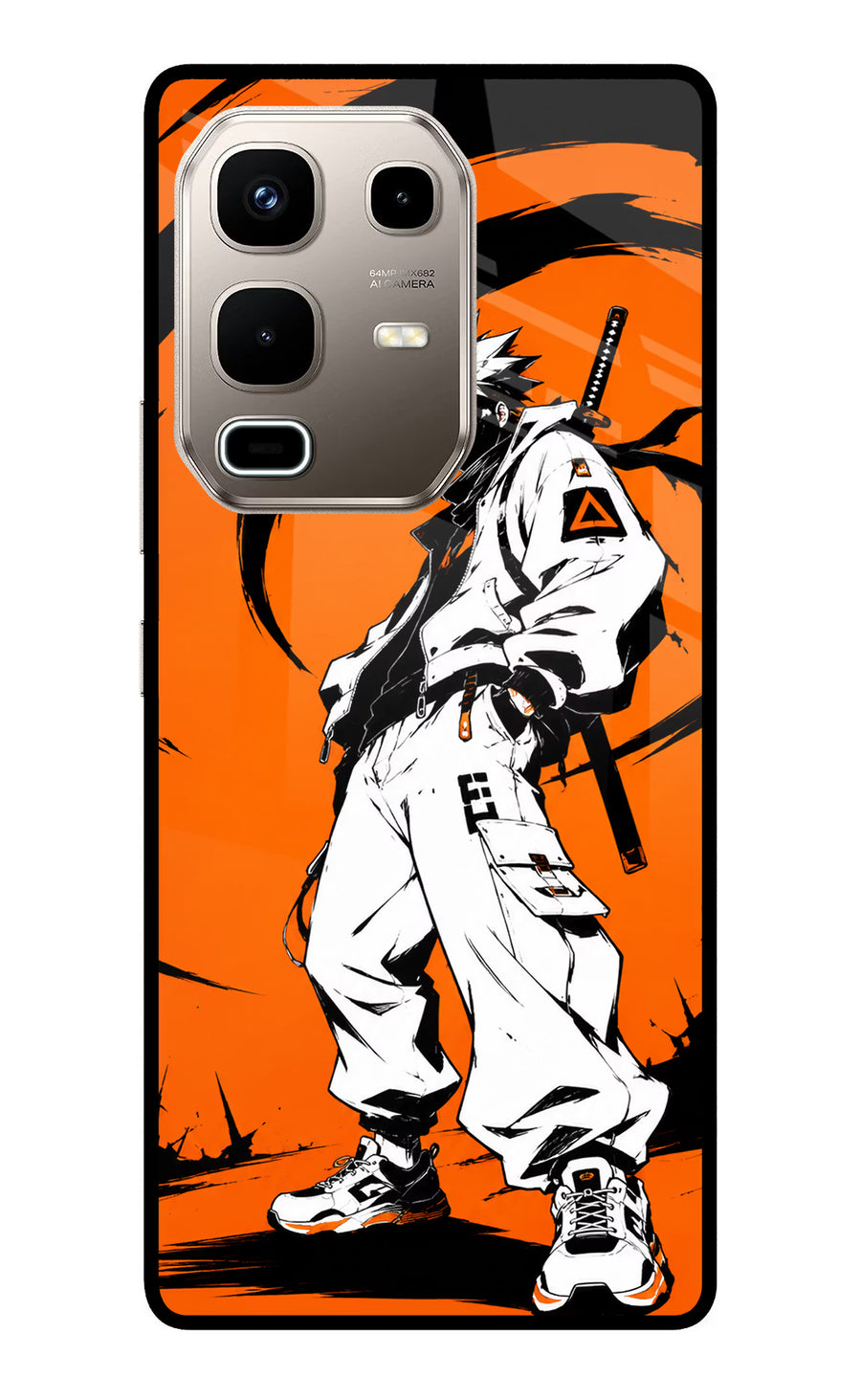 Street Samurai Infinix Note 50s 5G Plus Back Cover, Metal case