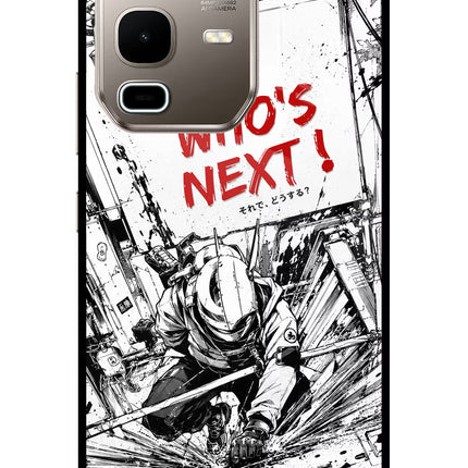 Who's Next Infinix Note 50s 5G Plus Metal Case Back Cover by Casekaro