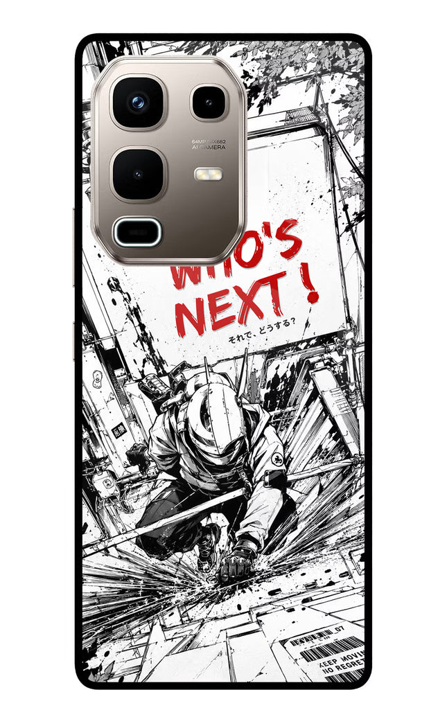 Who's Next Infinix Note 50s 5G Plus Metal Case Back Cover by Casekaro