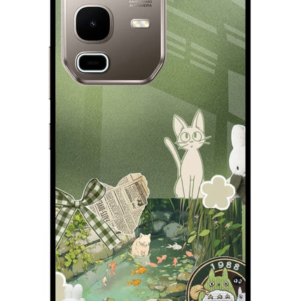 Aesthetic anime Infinix Note 50s 5G Plus Metal Case Back Cover by Casekaro