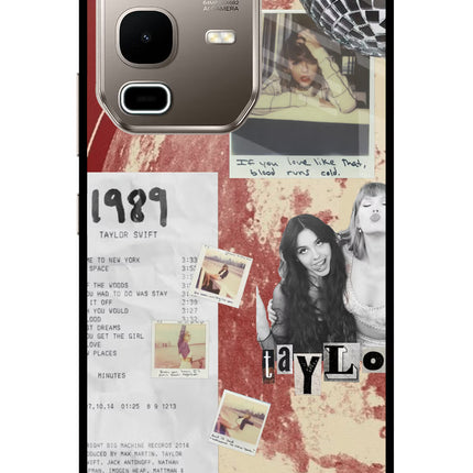 Taylor Swift Infinix Note 50s 5G Plus Metal Case Back Cover by Casekaro
