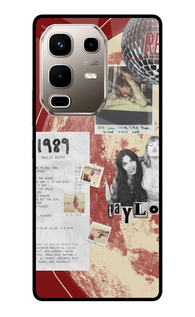 Taylor Swift Infinix Note 50s 5G Plus Metal Case Back Cover by Casekaro