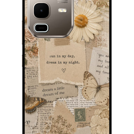Vintage case Infinix Note 50s 5G Plus Metal Case Back Cover by Casekaro