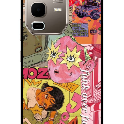 Funkover Infinix Note 50s 5G Plus Metal Case Back Cover by Casekaro