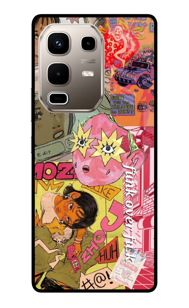 Funkover Infinix Note 50s 5G Plus Metal Case Back Cover by Casekaro