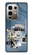 Miffy Infinix Note 50s 5G Plus Metal Case Back Cover by Casekaro