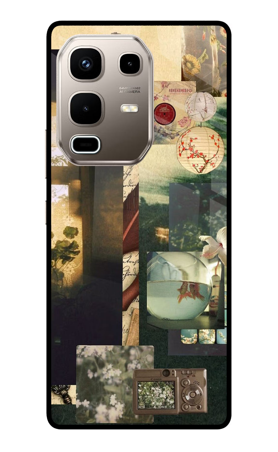 Summer Infinix Note 50s 5G Plus Back Cover, Metal case