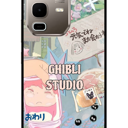 Studio Ghibli Infinix Note 50s 5G Plus Metal Case Back Cover by Casekaro