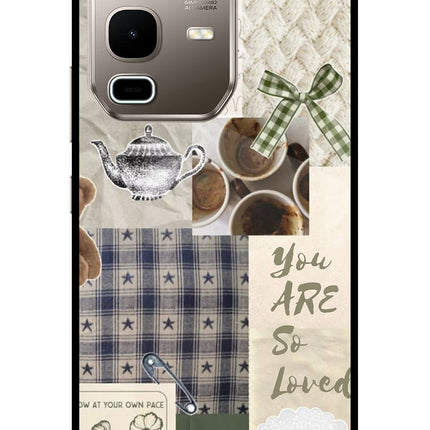 Cookie Infinix Note 50s 5G Plus Metal Case Back Cover by Casekaro