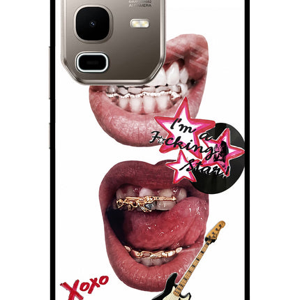 Rockstar Infinix Note 50s 5G Plus Metal Case Back Cover by Casekaro