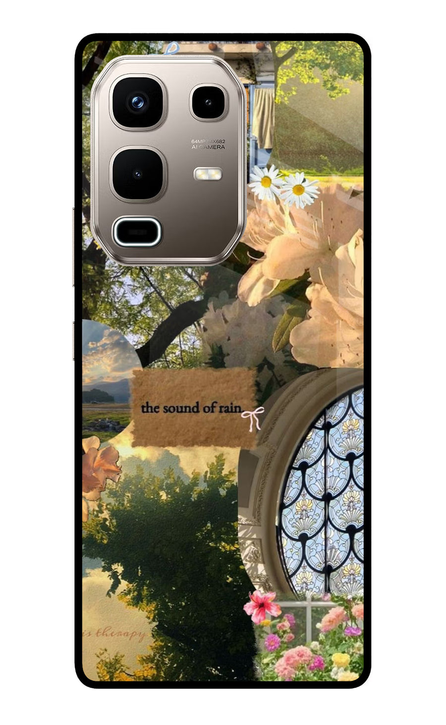 Rain Infinix Note 50s 5G Plus Back Cover, Metal case