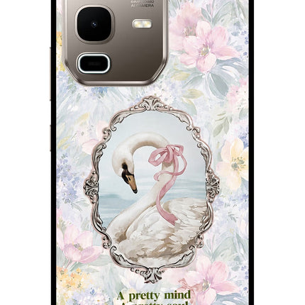 Pretty Mind Pretty Soul Infinix Note 50s 5G Plus Metal Case Back Cover by Casekaro