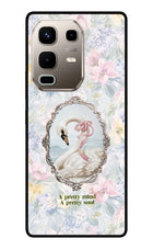 Pretty Mind Pretty Soul Infinix Note 50s 5G Plus Metal Case Back Cover by Casekaro