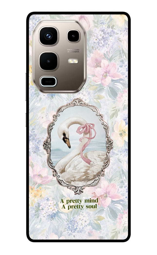 Pretty Mind Pretty Soul Infinix Note 50s 5G Plus Metal Case Back Cover by Casekaro