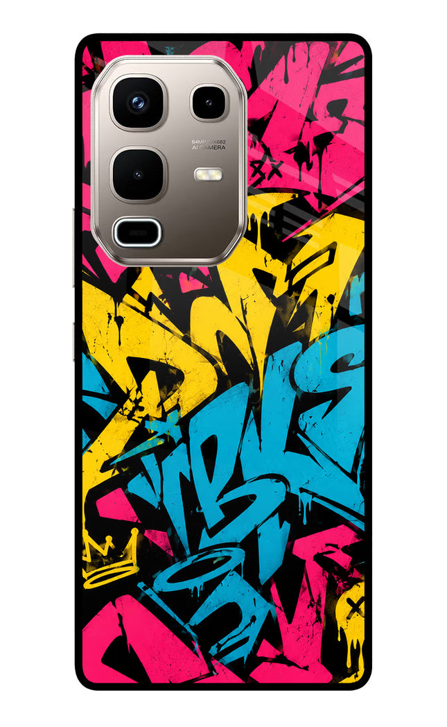 Graffiti Vibe Infinix Note 50s 5G Plus Metal Case Back Cover by Casekaro