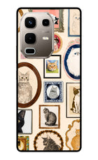 Mirror Cats Infinix Note 50s 5G Plus Metal Case Back Cover by Casekaro