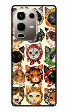 Cool Cat Infinix Note 50s 5G Plus Metal Case Back Cover by Casekaro