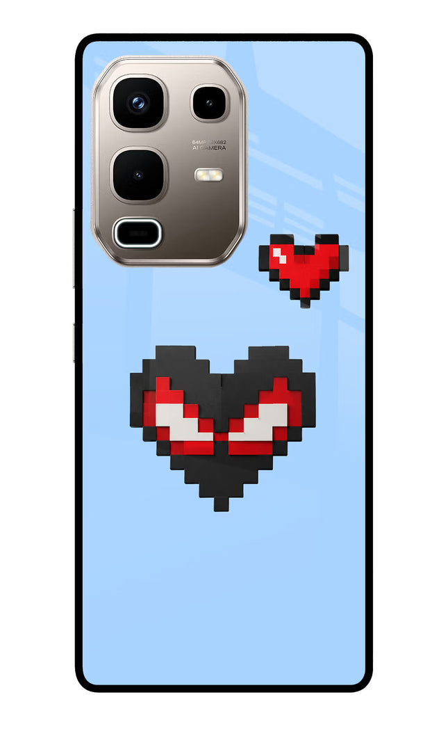 Peter Heart Infinix Note 50s 5G Plus Metal Case Back Cover by Casekaro