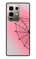 Pink Web Infinix Note 50s 5G Plus Metal Case Back Cover by Casekaro