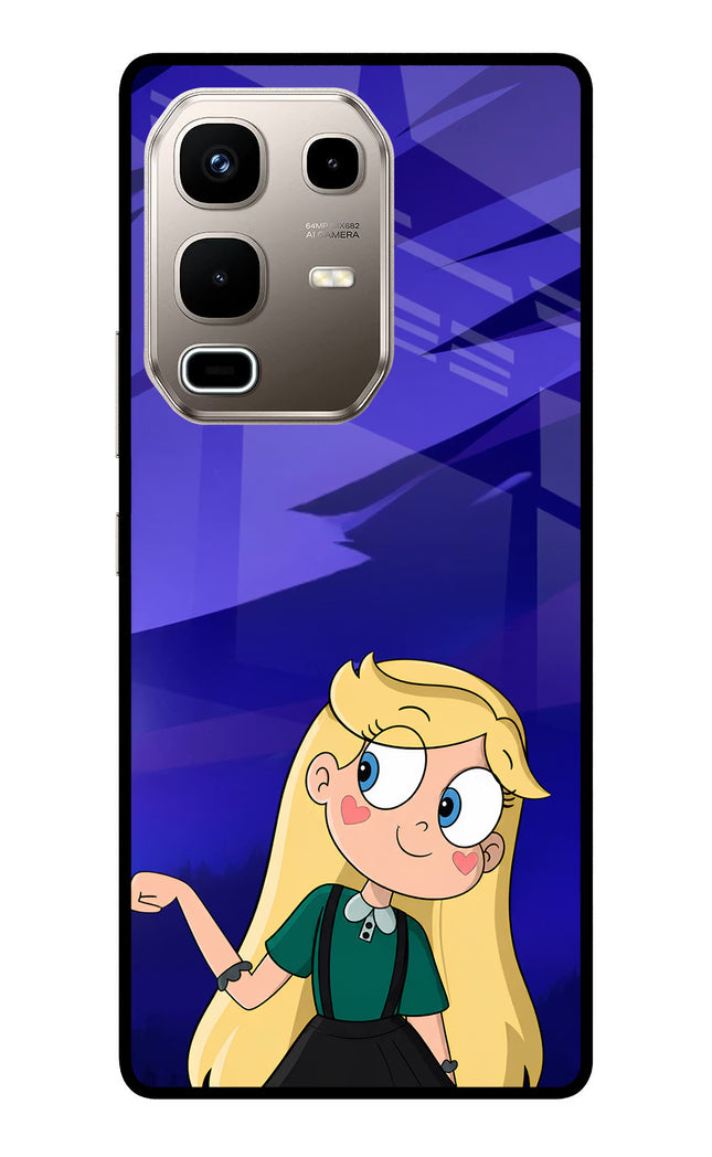 Star Glow Infinix Note 50s 5G Plus Metal Case Back Cover by Casekaro