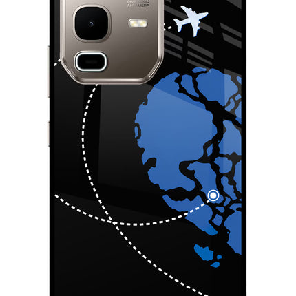 Love Orbit Infinix Note 50s 5G Plus Metal Case Back Cover by Casekaro