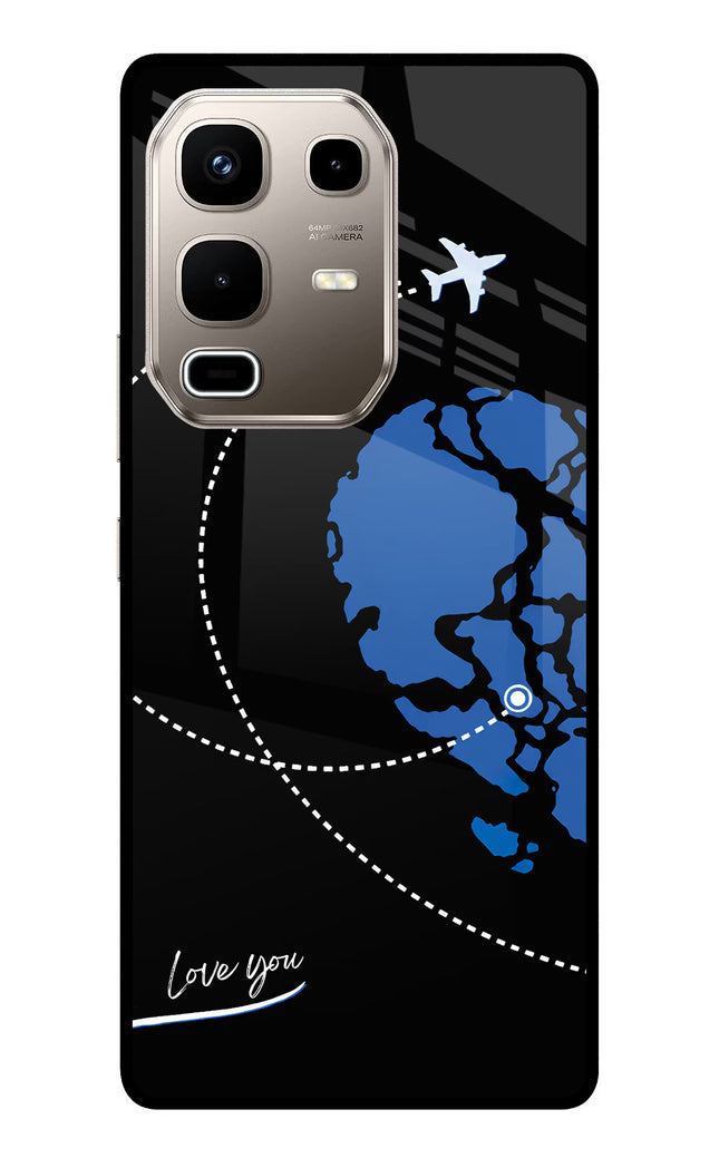 Love Orbit Infinix Note 50s 5G Plus Metal Case Back Cover by Casekaro
