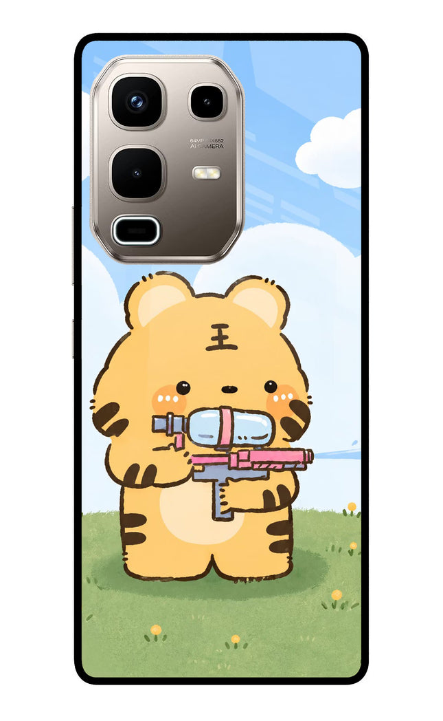 Tiger Treat Infinix Note 50s 5G Plus Metal Case Back Cover by Casekaro
