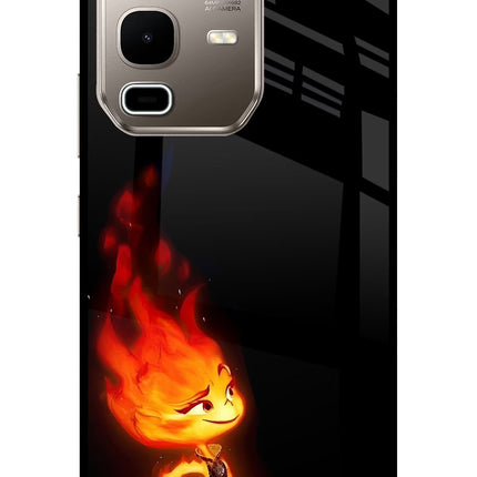 Ember Flame Infinix Note 50s 5G Plus Metal Case Back Cover by Casekaro