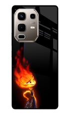 Ember Flame Infinix Note 50s 5G Plus Metal Case Back Cover by Casekaro