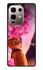 Always Cat Infinix Note 50s 5G Plus Metal Case Back Cover by Casekaro