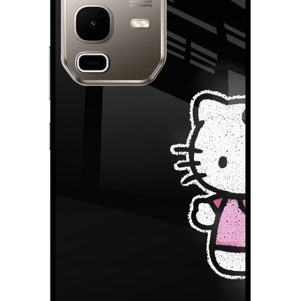 Kitty Charm Infinix Note 50s 5G Plus Metal Case Back Cover by Casekaro
