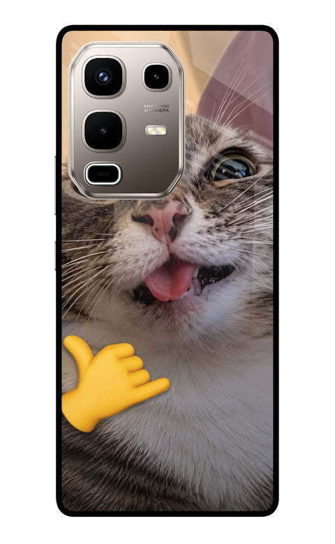 Silly Cat Call Infinix Note 50s 5G Plus Back Cover